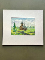 Load image into Gallery viewer, Artist Signed Watercolor Scenic Landscape &amp; Architecture
