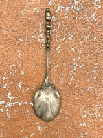 Load image into Gallery viewer, Silver Demitasse Spoon Figure Handle

