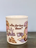 Load image into Gallery viewer, Kiln Craft Vintage Miss Piggy Mug; 1980 &quot;Tea for Two Hmm?
