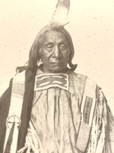 Postcard Art; Native American Elder Chief "Red Cloud"
