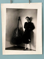 Load image into Gallery viewer, Woman w/ Upright Bass
