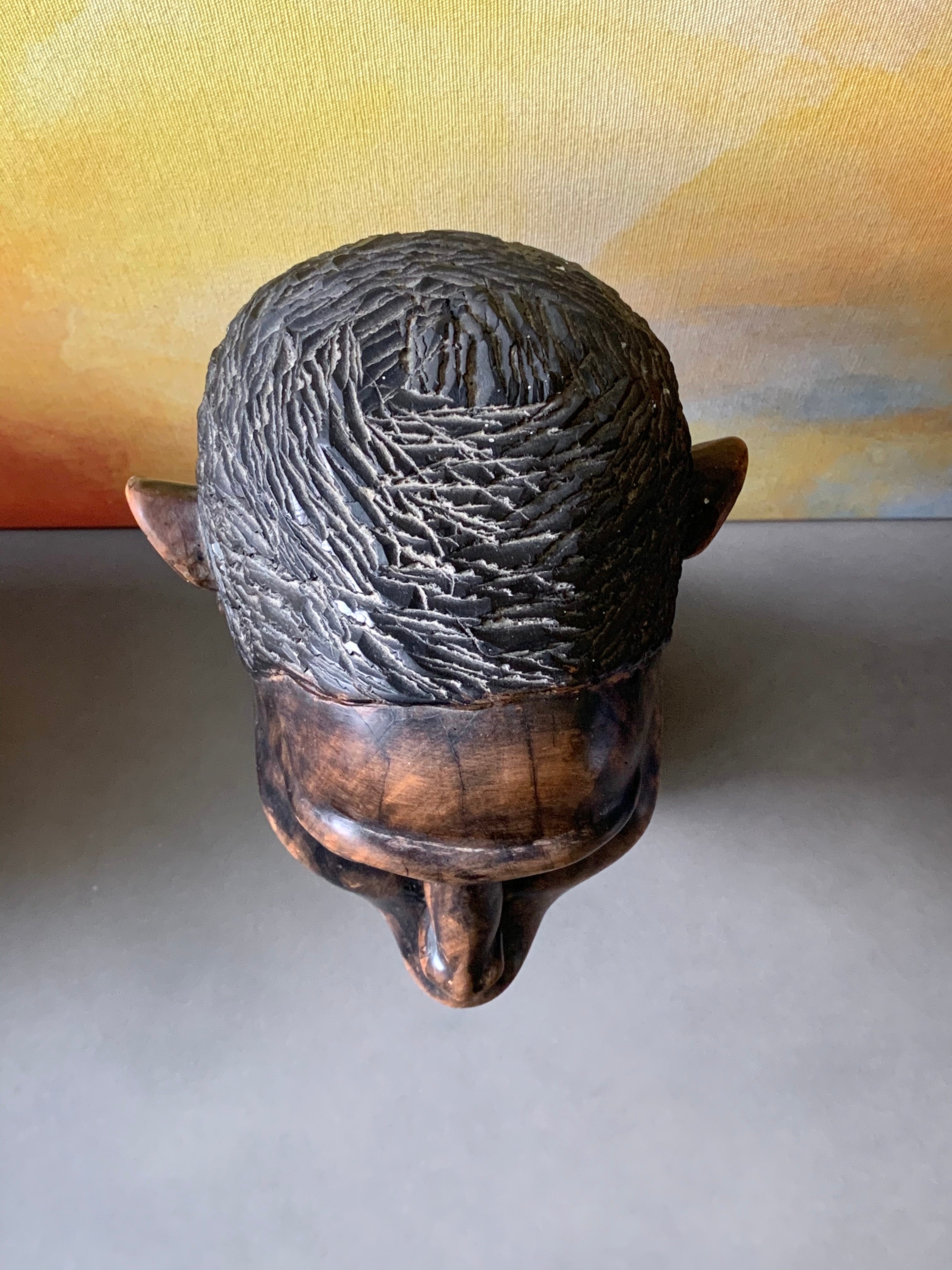 Hand Carved Wood Sculpture