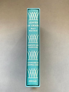 "Leaves of Grass" by Walt Whitman; Complete & Unabridged Heritage Press Avon, Connecticut