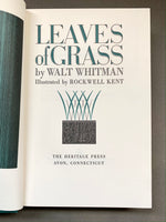 Load image into Gallery viewer, &quot;Leaves of Grass&quot; by Walt Whitman; Complete &amp; Unabridged Heritage Press Avon, Connecticut
