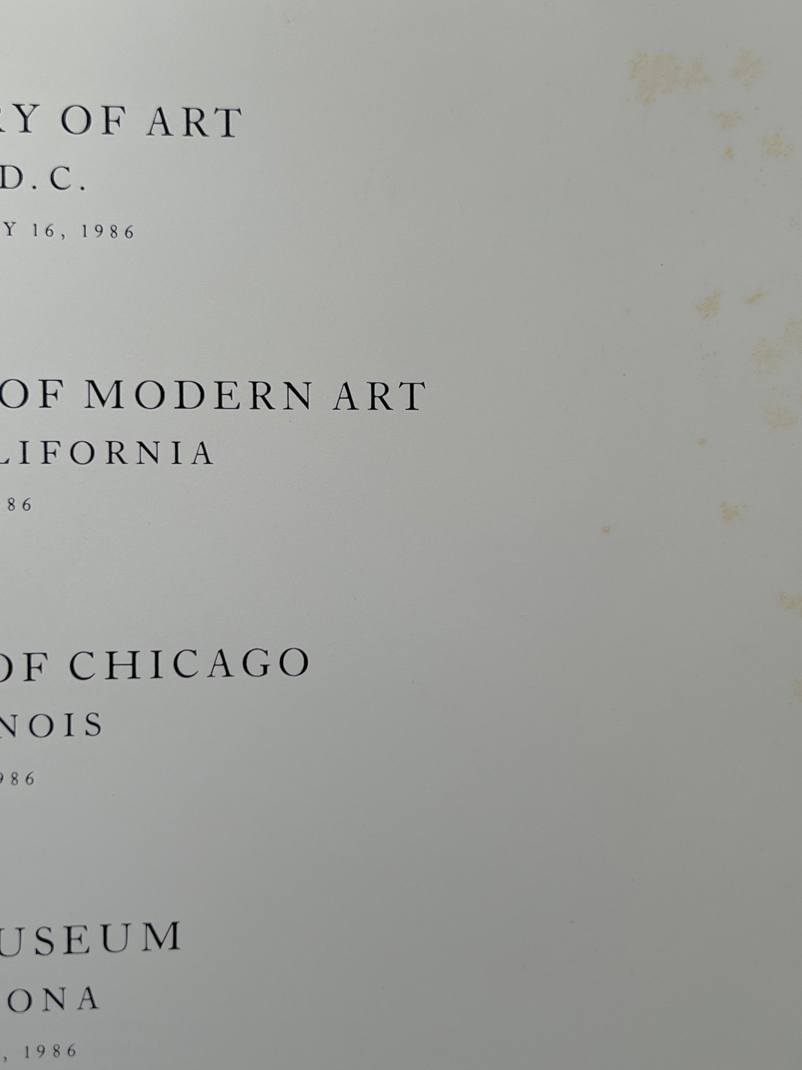 SIGNED "In the American West" Richard Avedon Portraits 1979-1984