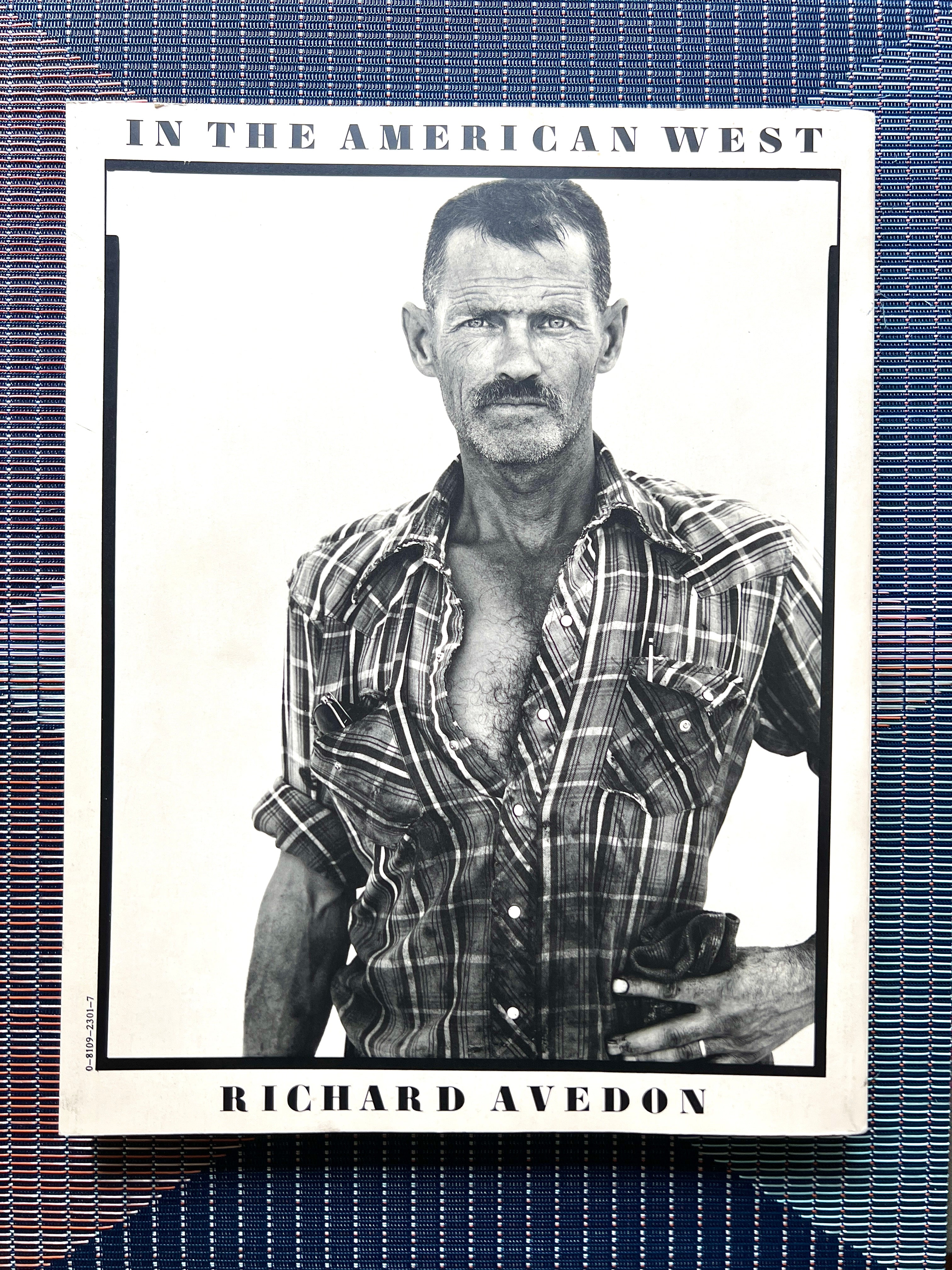 SIGNED "In the American West" Richard Avedon Portraits 1979-1984