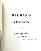 SIGNED "In the American West" Richard Avedon Portraits 1979-1984