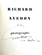 SIGNED "In the American West" Richard Avedon Portraits 1979-1984