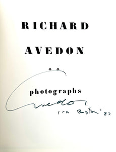 Signed Copy; "In the American West"; Richard Avedon Photography / Portraits 1979-1984