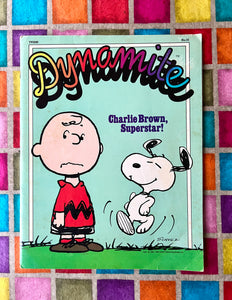 Dynamite Magazine 1977 Issue 35 "Charlie Brown Superstar"