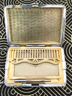 Antique Sterling Silver Coin Purse Compact