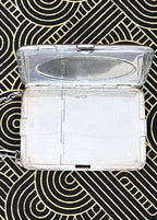 Antique Sterling Silver Coin Purse Compact