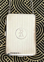 Antique Sterling Silver Coin Purse Compact