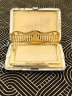 Antique Sterling Silver Coin Purse Compact