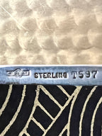 Antique Sterling Silver Coin Purse Compact