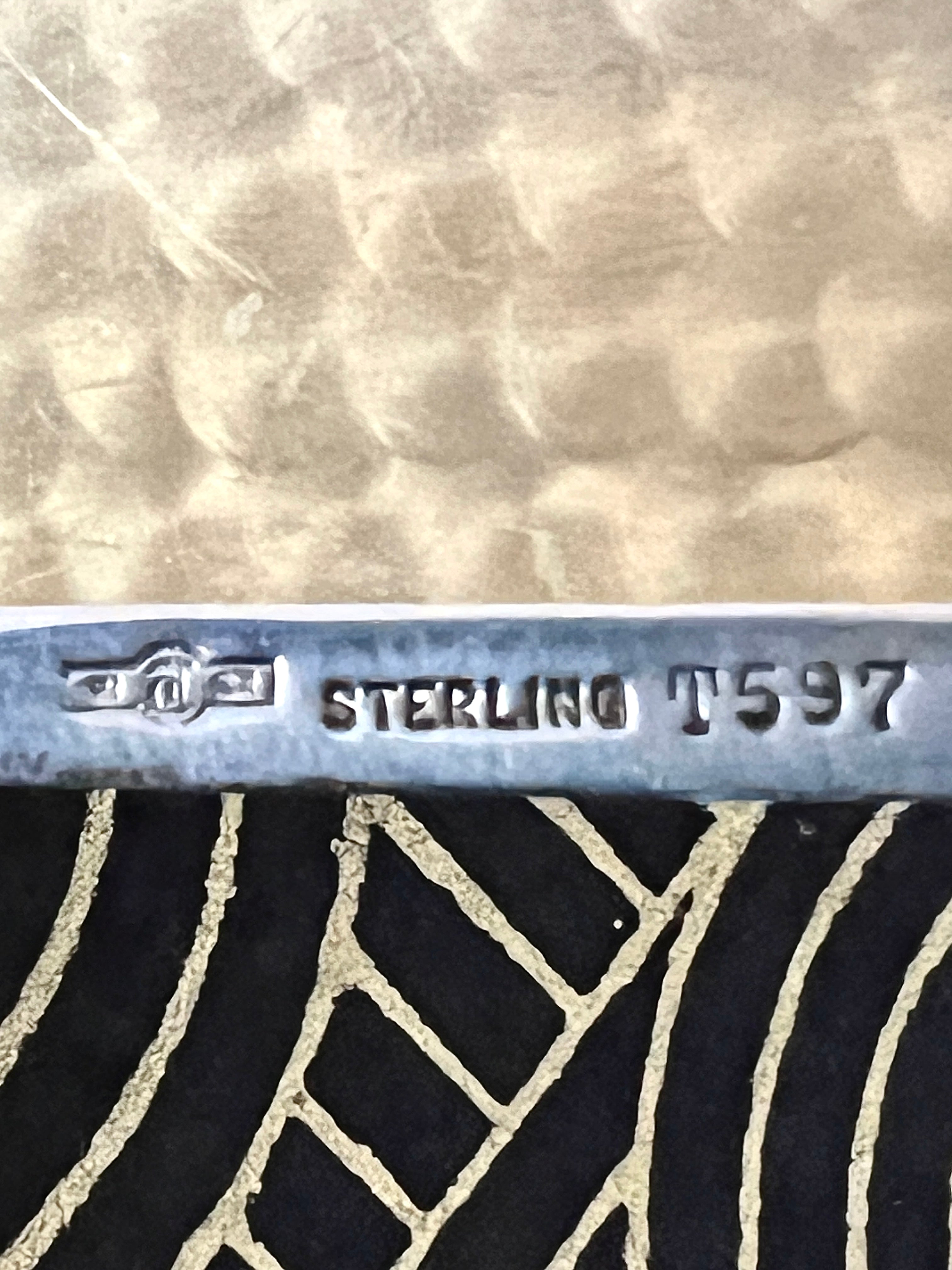 Antique Sterling Silver Coin Purse Compact