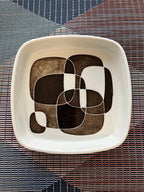 Royal Copenhagen Denmark MidCentury Modern Porcelain Dish; Fajance