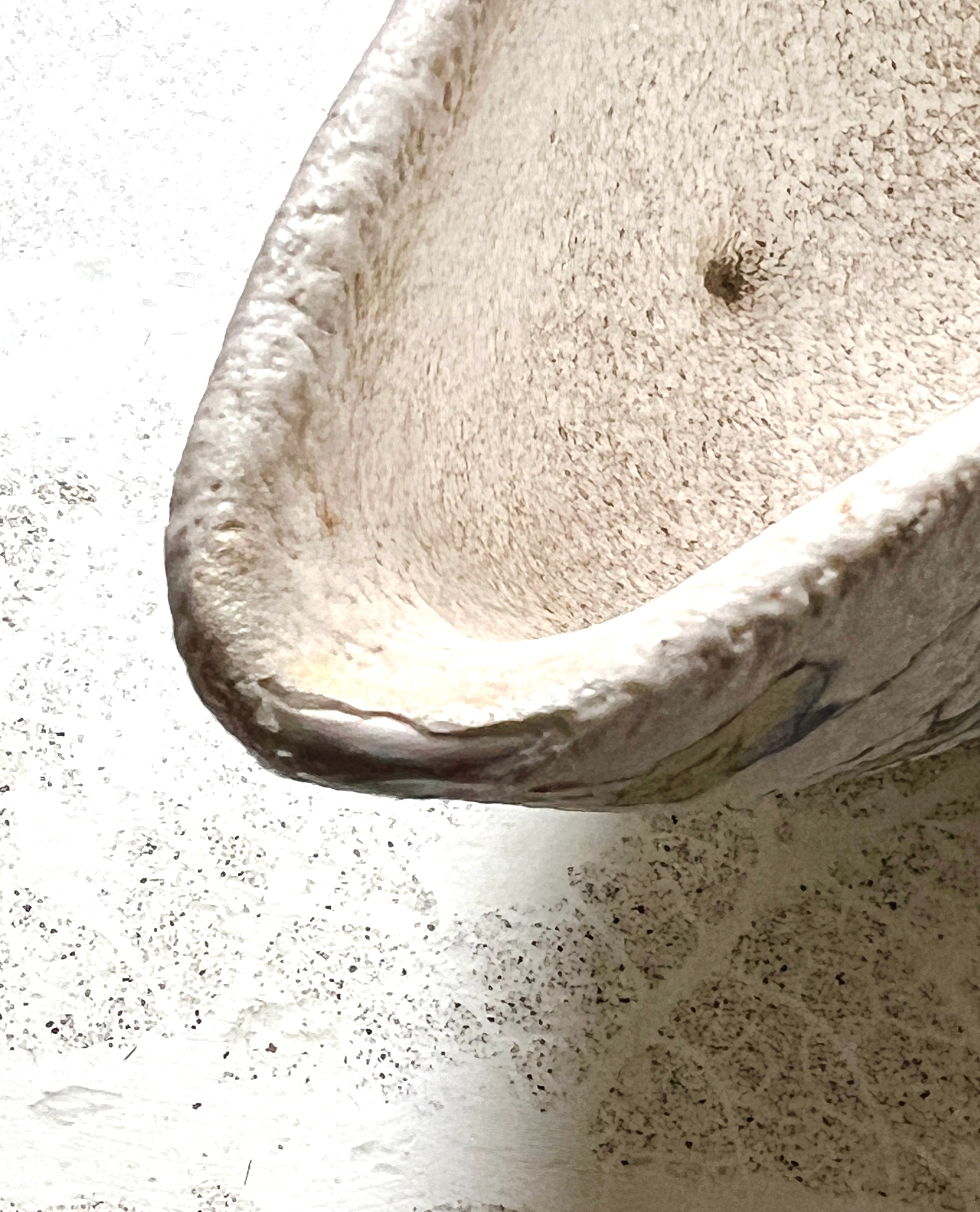 Hand Painted Terracotta Container