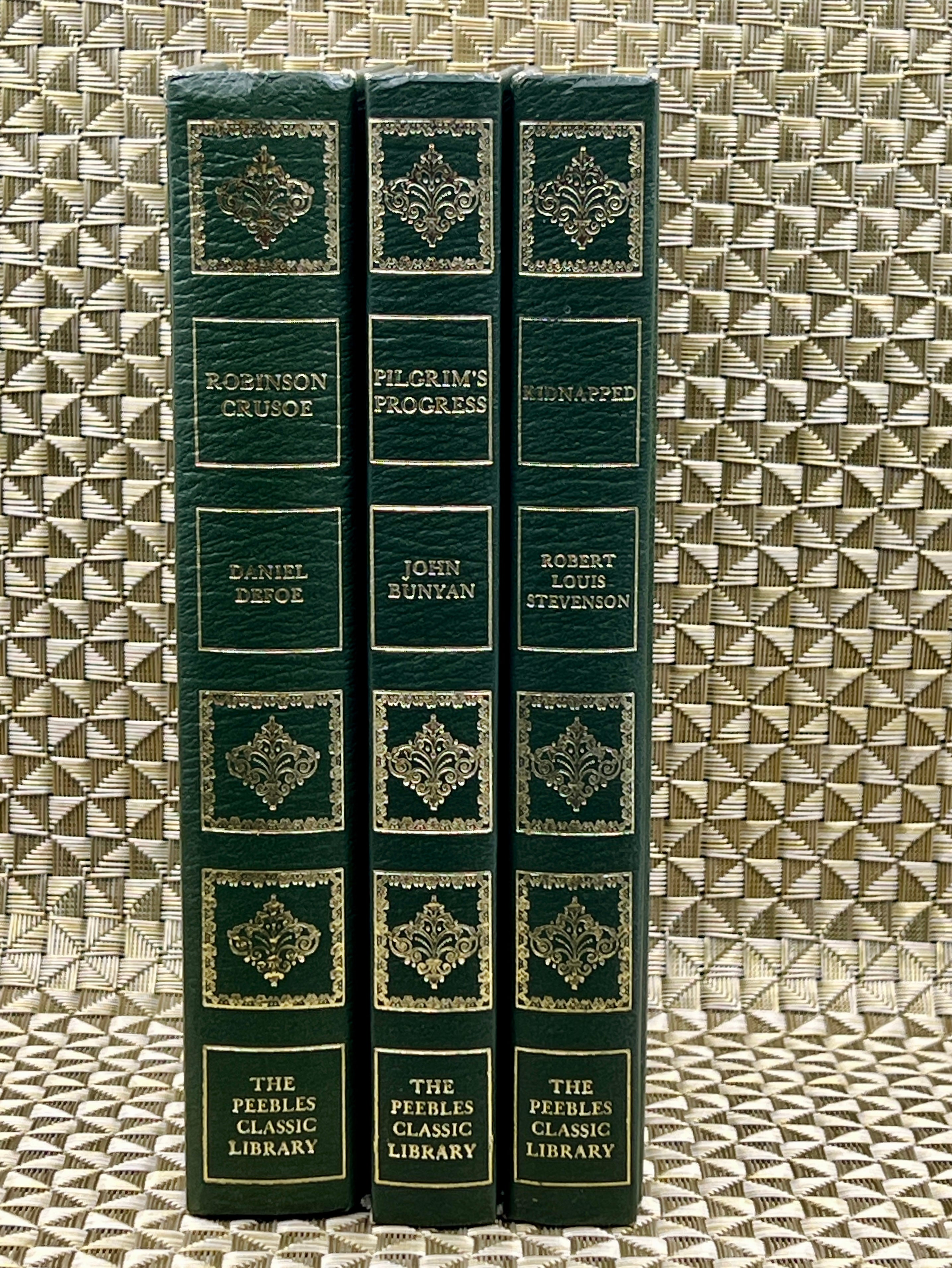 Set of 3 Books Published by The Peebles Classic Library