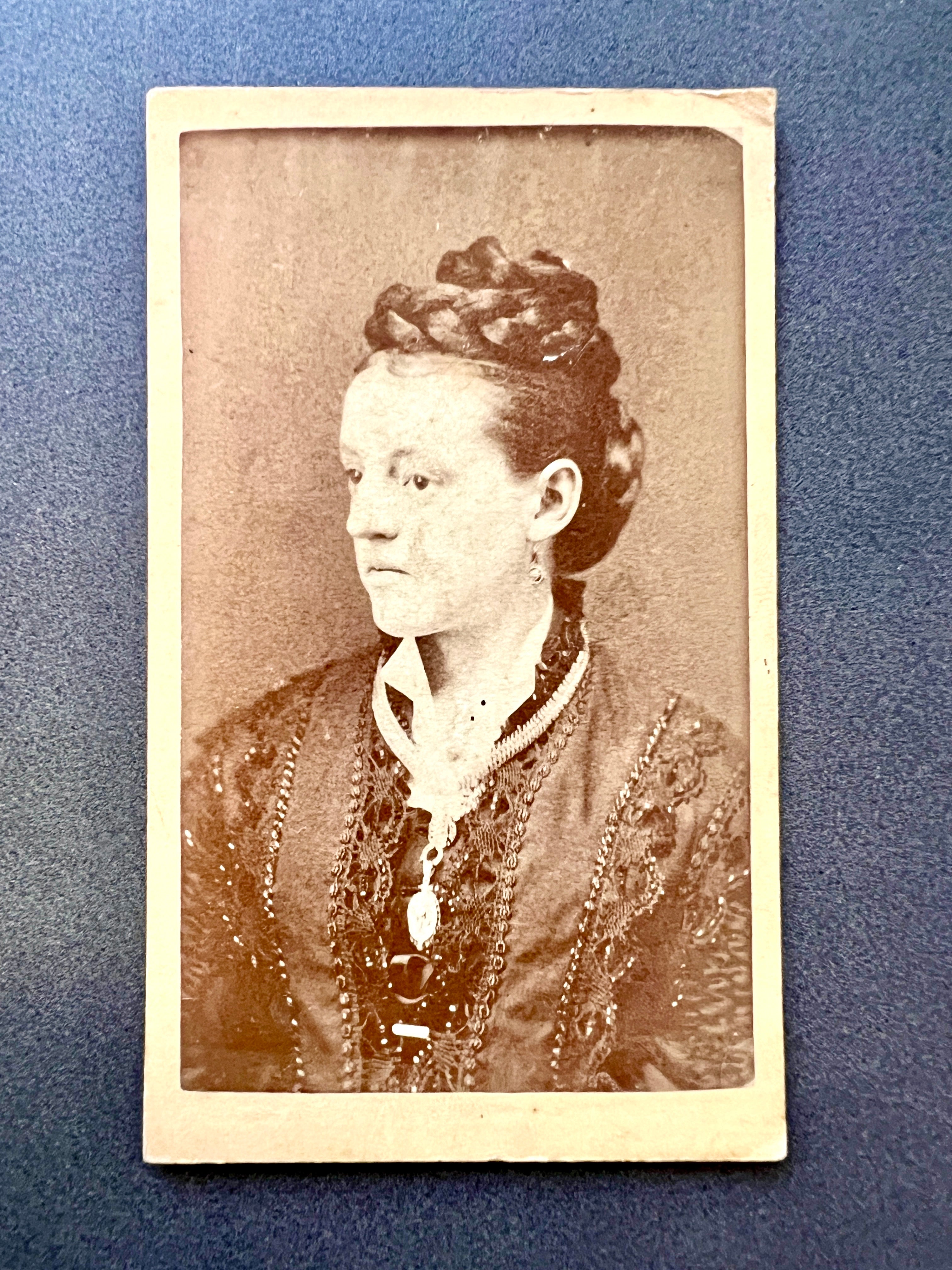 Carte de Visite; Woman's Portrait; Circa Late 1800's