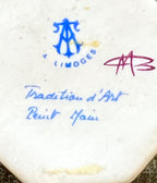 A Limoges "Peint Main" Porcelain Mini Keepsake Box