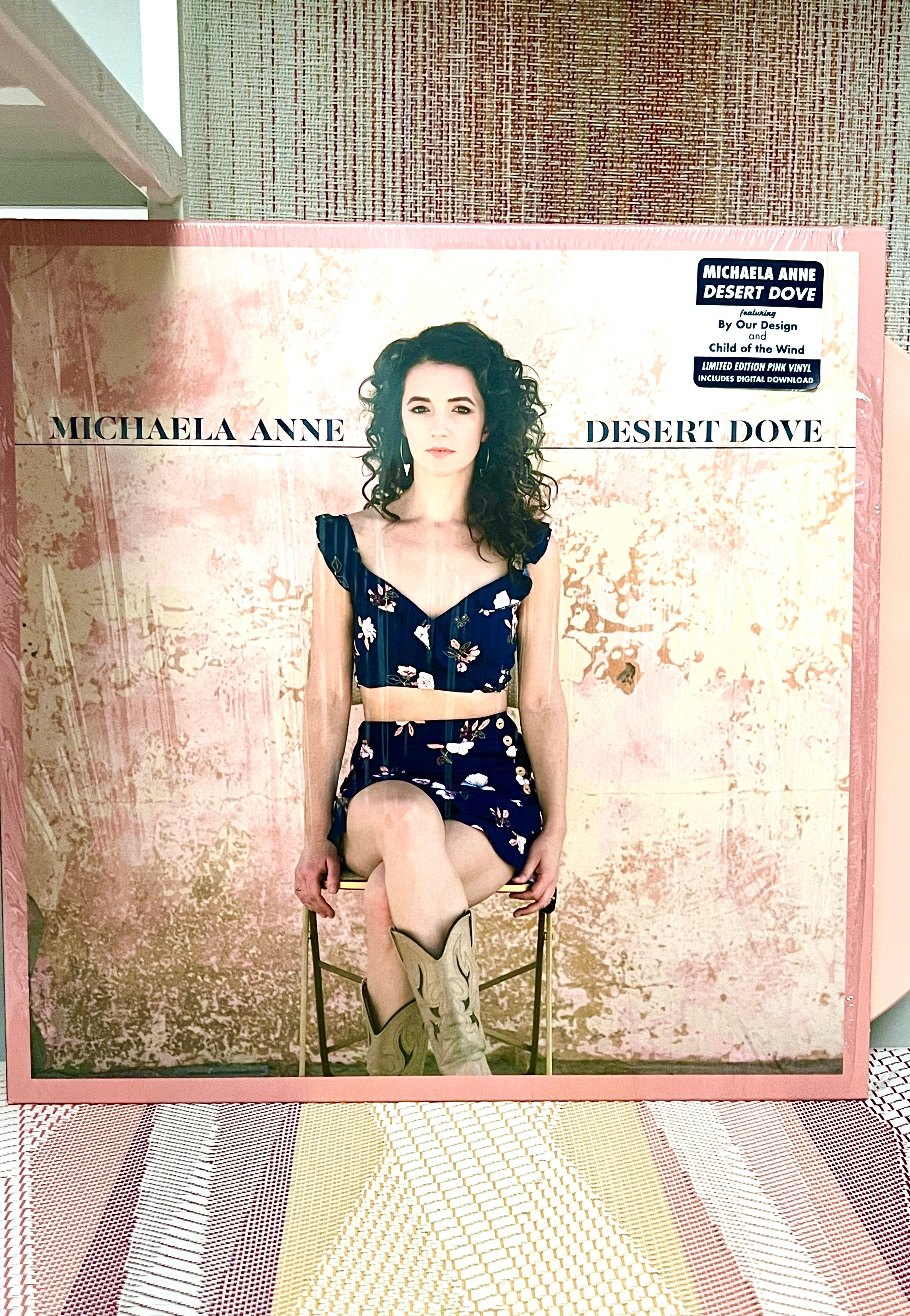 Michaela Anne: Desert Dove; Limited Edition Pink Vinyl & Sticker