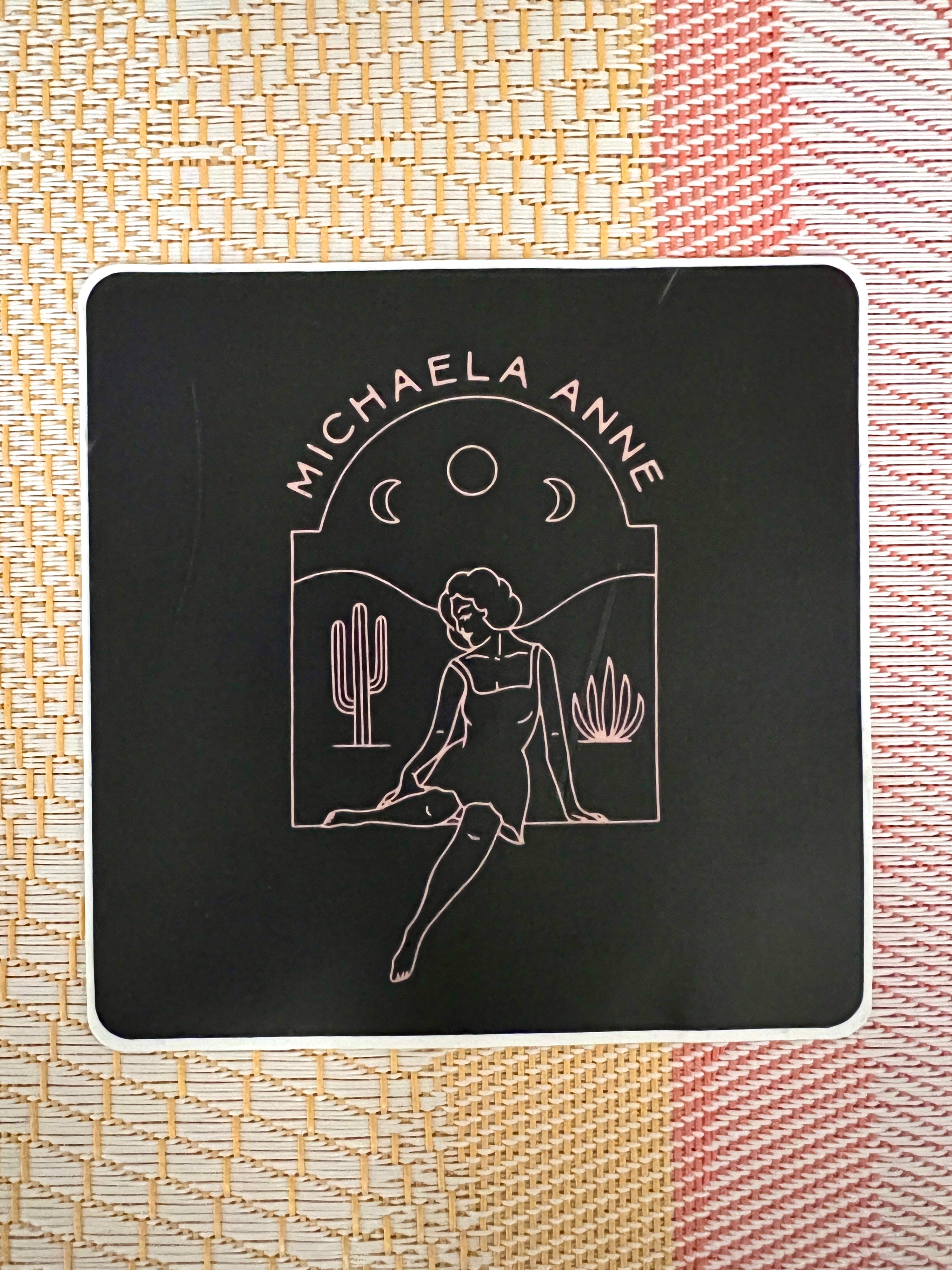 Michaela Anne: Desert Dove; Limited Edition Pink Vinyl & Sticker