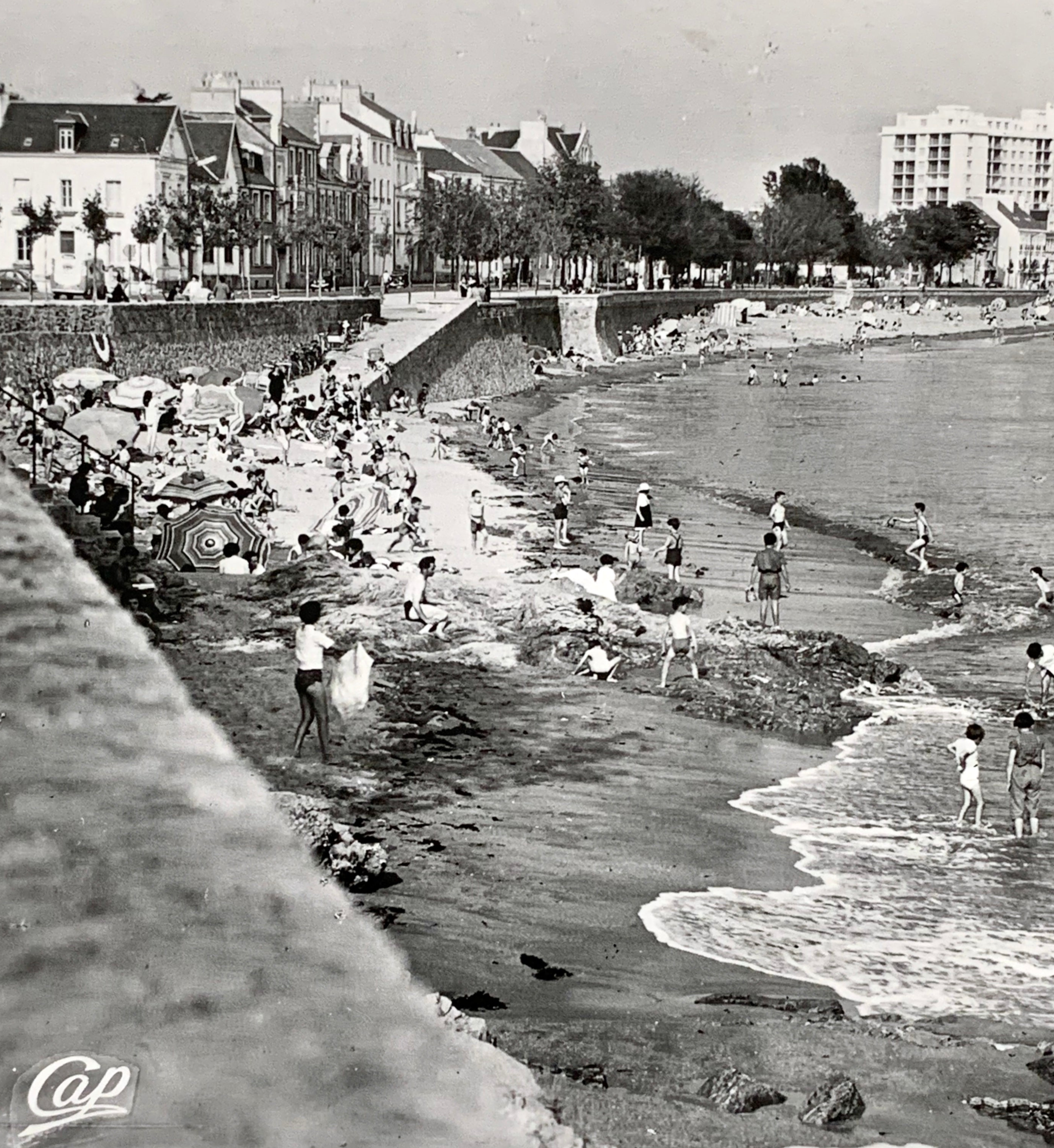 St Nazaire Vue Générale de la Playa (CAP) Compagnie des Arts Photomécaniques