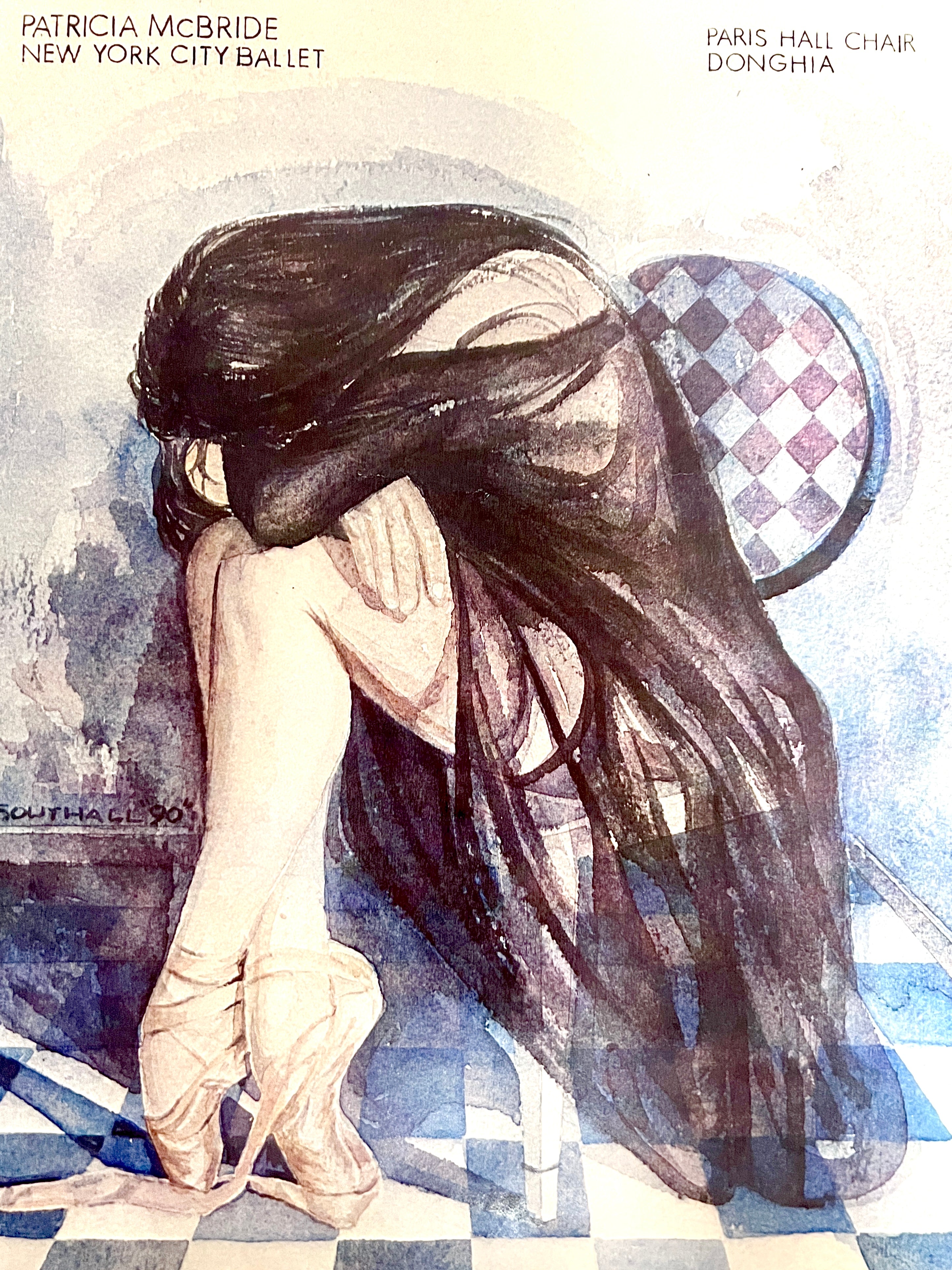 "Last Dance" Art Print; Ballet Dancer