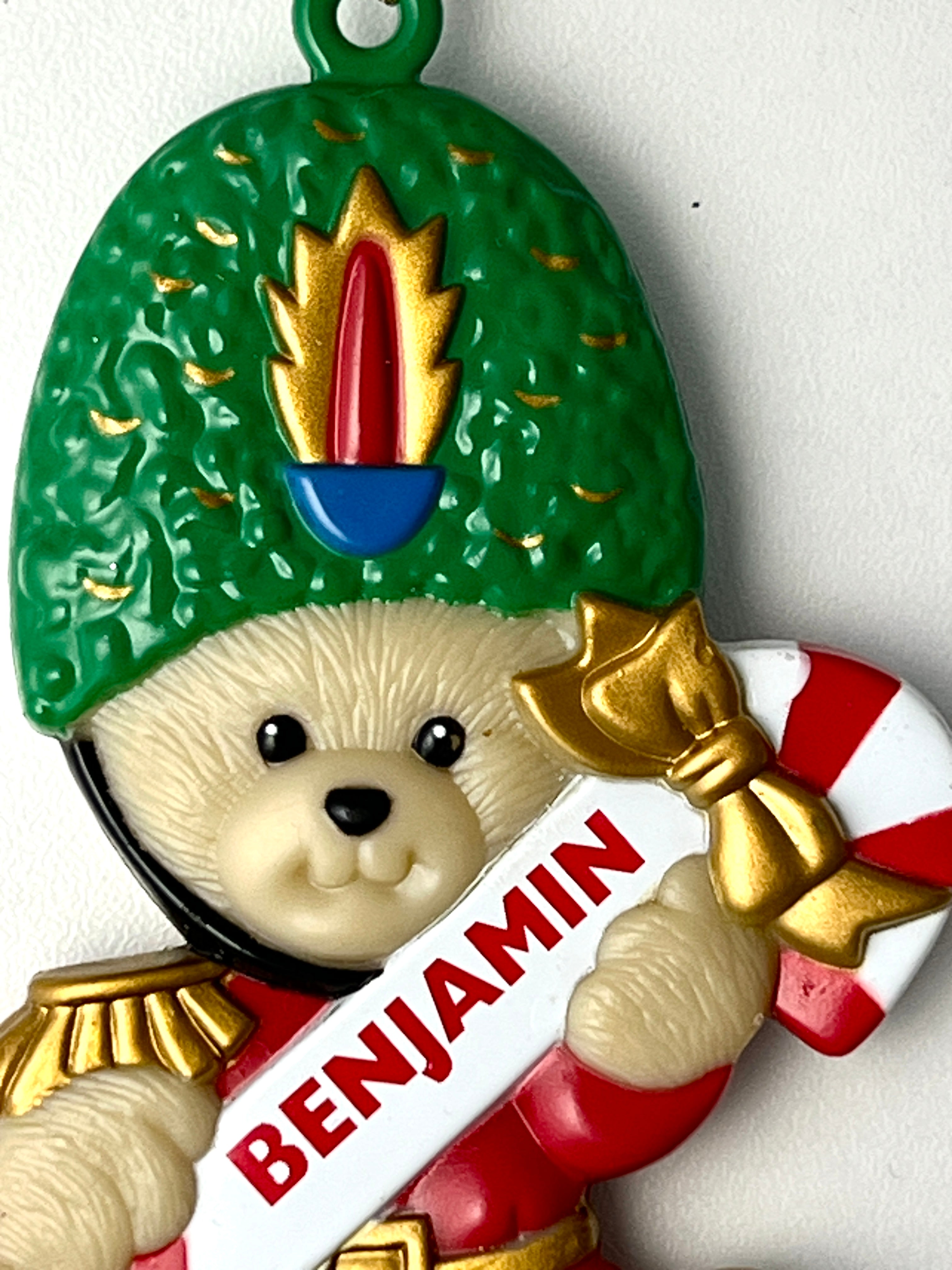 Teddy Bear "Benjamin" Holiday Ornament