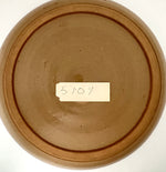 Load image into Gallery viewer, Mary Lou Higgins &amp; Edward Higgins Ceramic Plate 1976 High Gloss Silver Glaze Portrait
