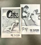 1950's Film Programs Curran Theatre "Cat on a Hot Tin Roof" & Stage Door Theatre "Gigi" San Francisco