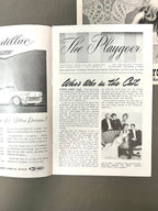 1950's Film Programs Curran Theatre "Cat on a Hot Tin Roof" & Stage Door Theatre "Gigi" San Francisco