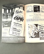 1950's Film Programs Curran Theatre "Cat on a Hot Tin Roof" & Stage Door Theatre "Gigi" San Francisco