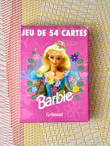 Vintage Sealed Barbie Playing Cards (France) Je Deu 54 Cartes