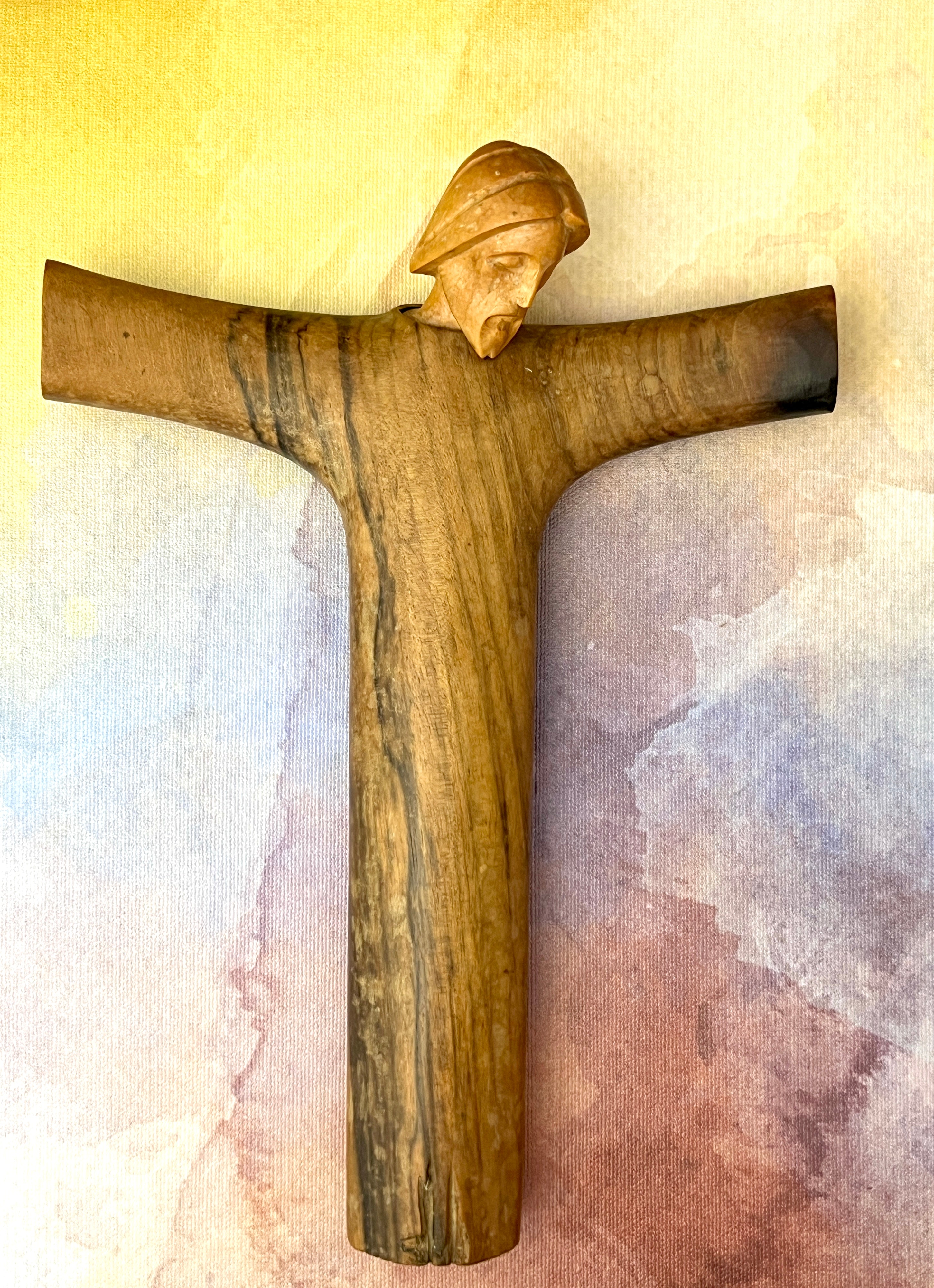 Olive Wood Crucifix