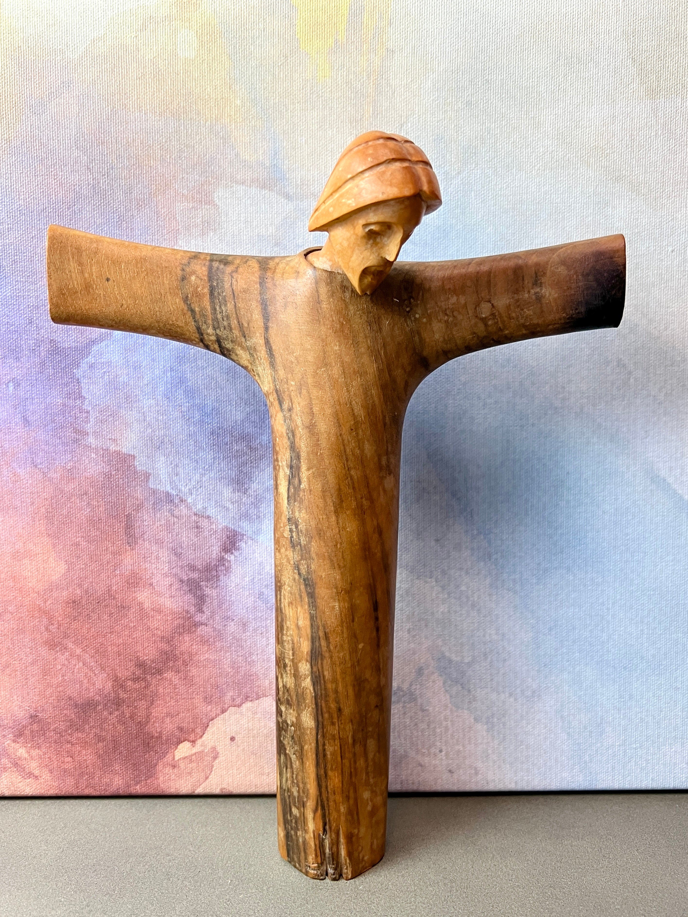 Olive Wood Crucifix