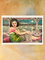 Load image into Gallery viewer, Postcard: Moonlight Portrait
