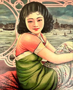 Postcard: Moonlight Portrait