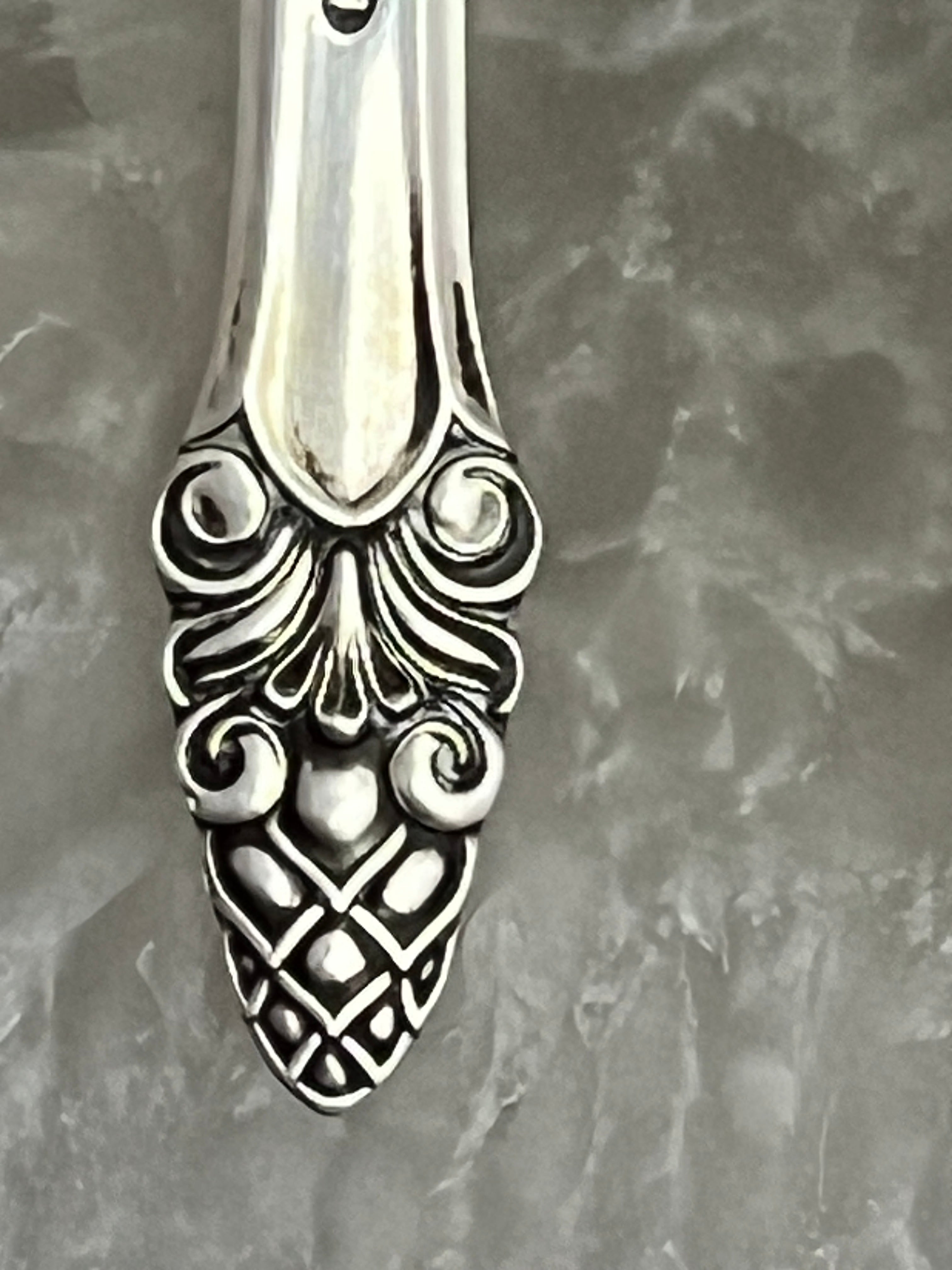 Set of 6 Vintage Gorham Sterling Silver Demitasse Spoons (Sovereign)