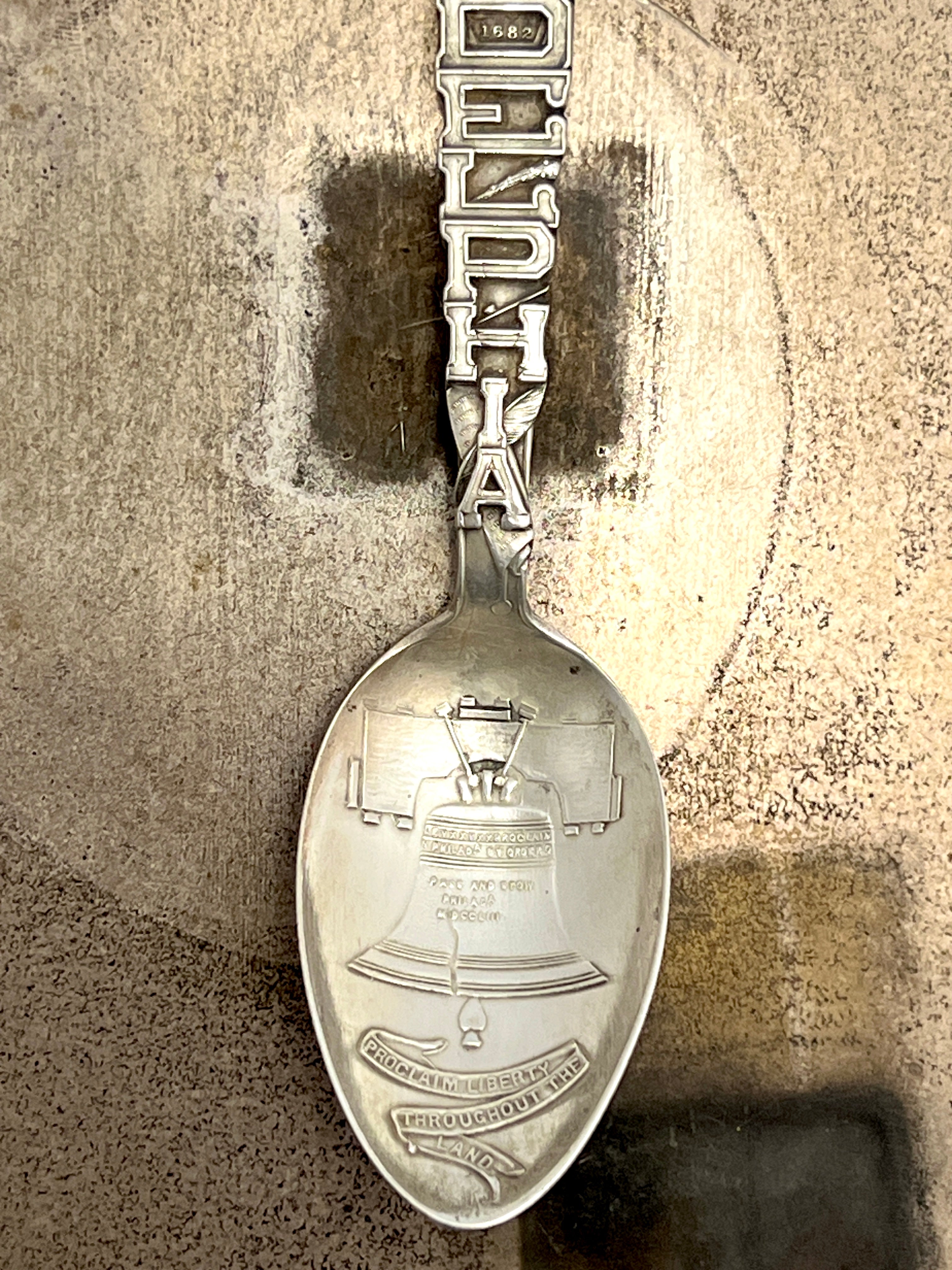 Vintage Watson Sterling Silver Spoon (Philadelphia / Liberty Bell )
