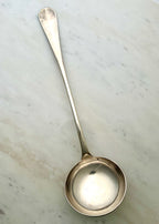 Cailar Bayard (France) Antique Silver-Plated Ladle Serving Spoon