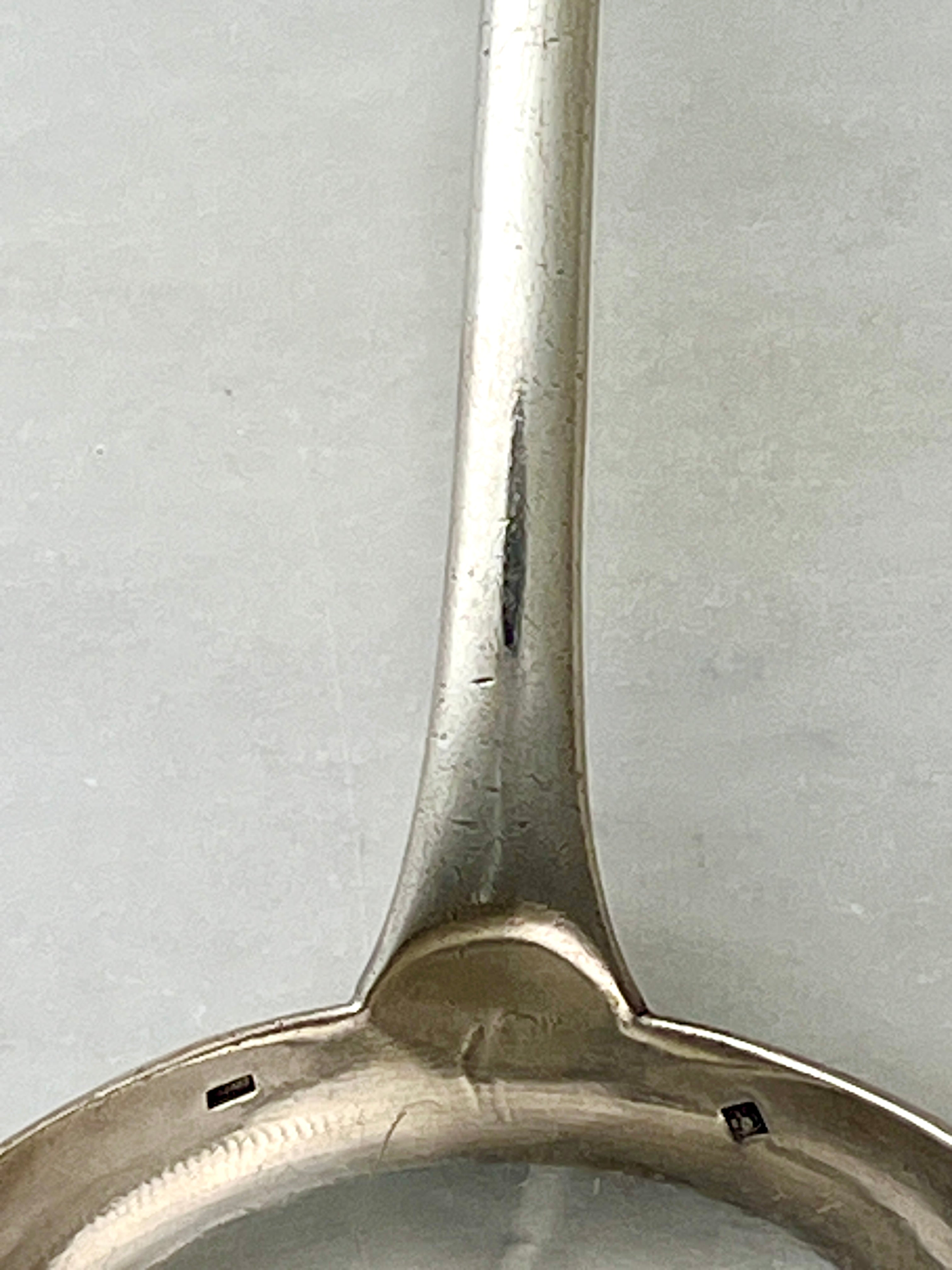 Cailar Bayard (France) Antique Silver-Plated Ladle Serving Spoon