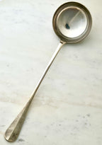 Cailar Bayard (France) Antique Silver-Plated Ladle Serving Spoon