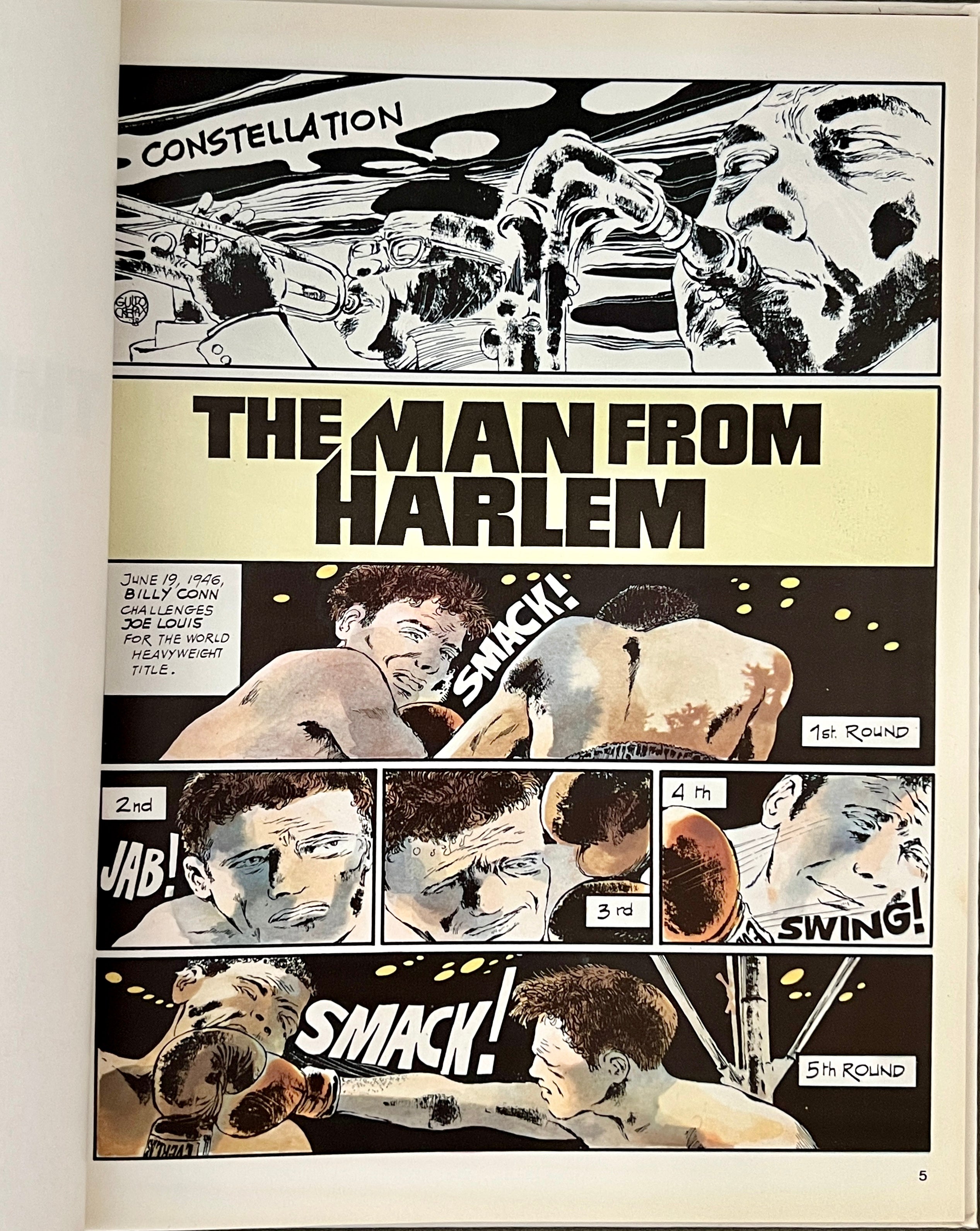 The Man From Harlem; by Guido Crepax (1987)