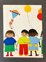 Load image into Gallery viewer, 1977 &quot;International Printworks Inc&quot; Silkscreen (&quot;Multicultural Children&quot;)

