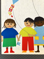 Load image into Gallery viewer, 1977 &quot;International Printworks Inc&quot; Silkscreen (&quot;Multicultural Children&quot;)
