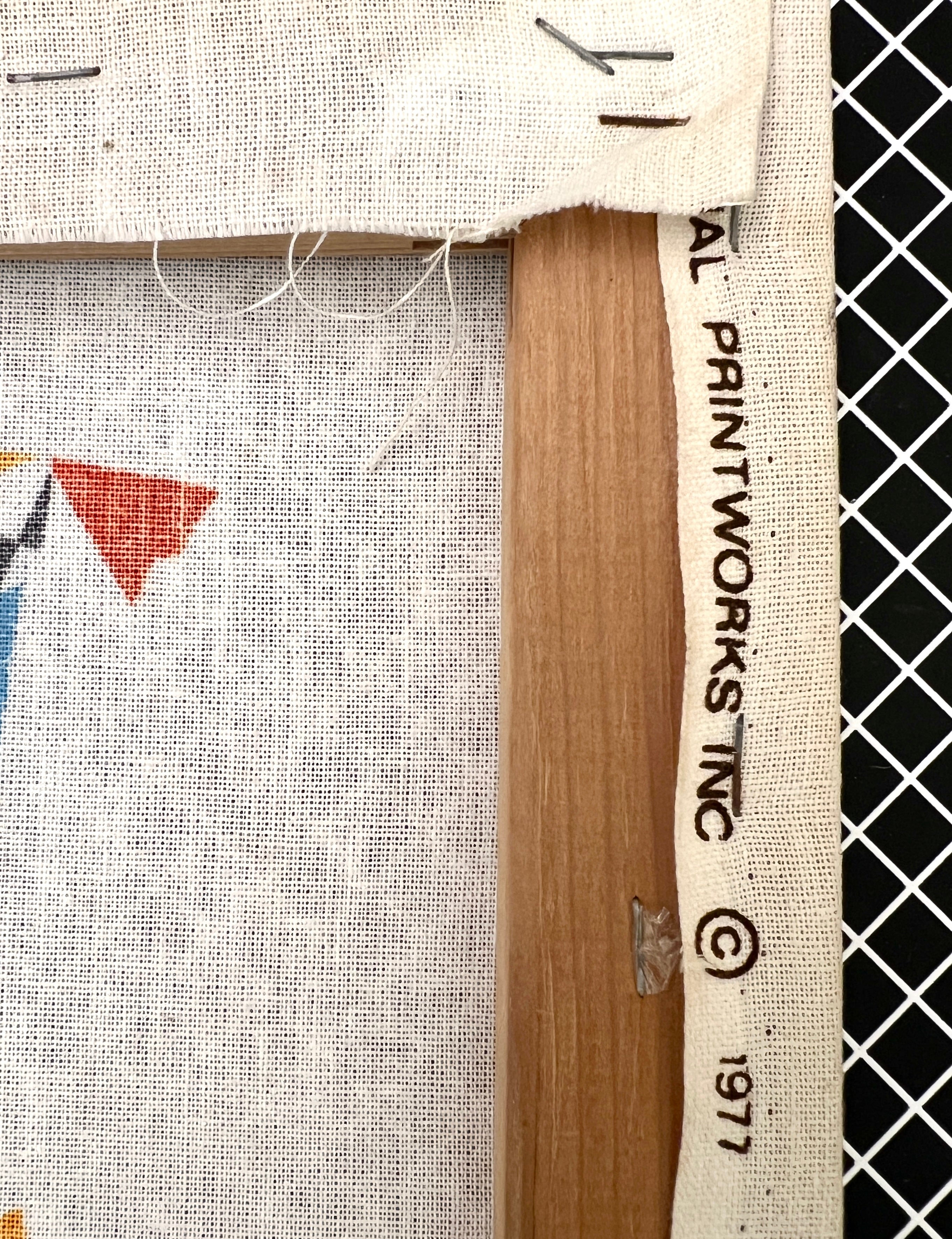 1977 "International Printworks Inc" Silkscreen ("Multicultural Children")