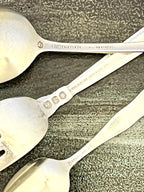 Tilden-Thurber & Co. Sterling Silver Spoon; Gorham Fork; & Demitasse "Owatonna"
