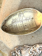 Baker-Manchester Sterling Silver Spoon and S. U.S & A NY Sherman w/Gilt Wash